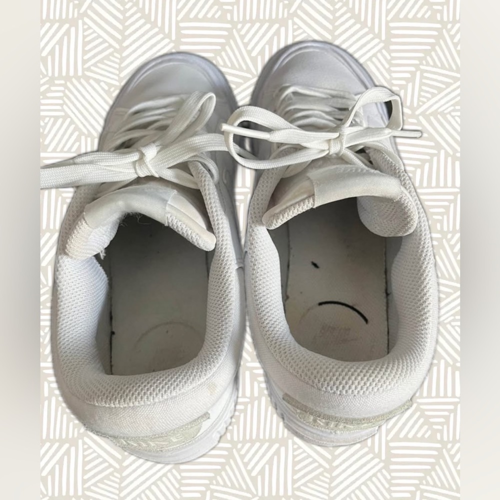 Nike Legacy Lift White Platform Sneakers - Picture 3 of 8